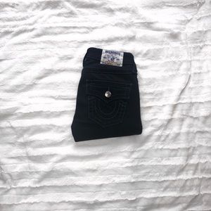 True Religion Jeans Black "Jegging" Size 25